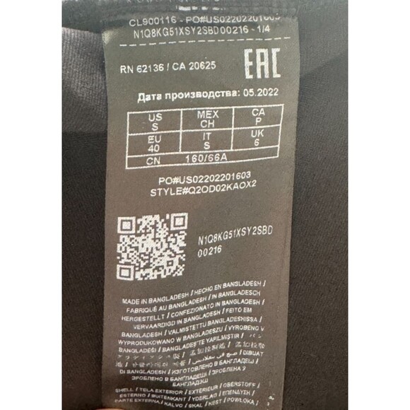 Guess Black Mini Skirt Womens Small Zipper Accents Bandage Bodycon Y2K Clubwear - Picture 6 of 11